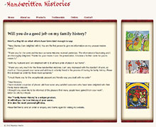 Handwritten Histories by Royston Martin